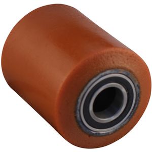 Gietijzeren palletwagenwiel, 82mm diameter, 100mm breed, 950kg draagvermogen