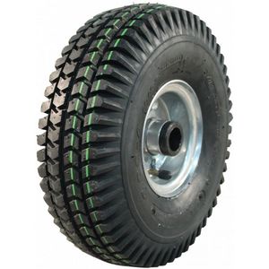 Stalen wiel, 300mm 4.00-4, luchtband 6PR, rollager, C-248, 25mm asgat