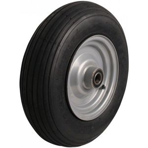 Stalen Wiel - 400 mm - Luchtband 4PR - Kogellager - S-2301 - 25 mm Asgat