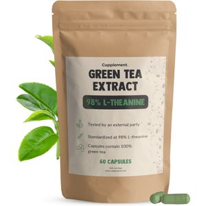 Cupplement Green Tea Extract Capsules 500mg