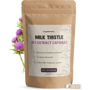 Cupplement - Mariadistel Extract - 500 mg Capsules