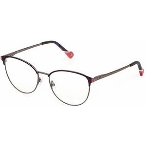 YALEA VYA011 bril, bruin, 53 voor dames, Bruin