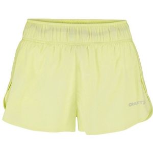 Craft Womens Adv Essence 2 Shorts 2 Hardloopshort (Dames |geel)