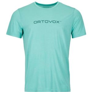 Ortovox 150 Cool Brand T-Shirt Merinoshirt (Heren |turkoois)