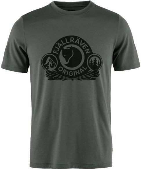 Fjällräven Abisko Wool Classic S/S Merinoshirt (Heren |grijs)