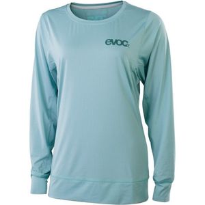 Evoc - Women's Long Sleeve Jersey - Fietsshirt - Turkoois - Stretch - Antimicrobiële Behandeling