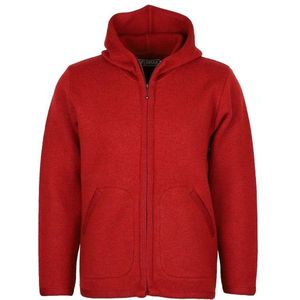 Flomax Kapuzen Jacke Wollen vest (Heren |rood)