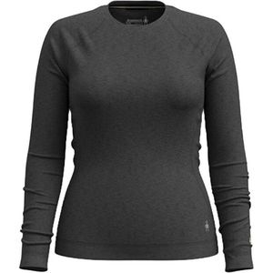 Smartwool Womens Classic Thermal Merino BL Crew Plus Boxed Merino-ondergoed (Dames |zwart/grijs)