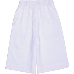 KnowledgeCotton Apparel Womens Eve Culotte High-Rise Wide Short (Dames |wit)