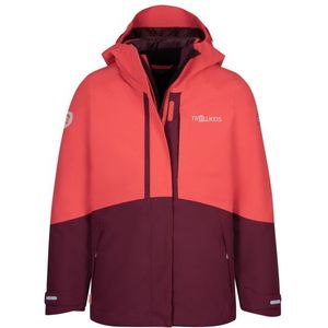 Trollkids Girls Skanden 3in1 Jacket 3-in-1-jas (Kinderen |rood |waterdicht)