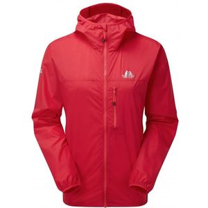 Mountain Equipment Womens Aerofoil Full Zip Jacket Softshelljack (Dames |rood)