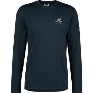 supernatural Toni Bio Jersey L/S Longsleeve (Heren |blauw)