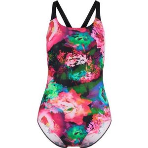 Arena Womens Roseland Swimsuit Swim Pro Back Badpak (Dames |meerkleurig)