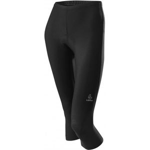 Löffler Womens Bike 3/4 Tights Basic Fietsbroek (Dames |zwart)