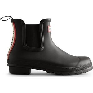 Hunter Boots Womens Original Chelsea Hunter Tri Colour Rubberlaarzen (Dames |zwart)