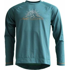 Zimtstern Pureflowz Eco Shirt L/S Fietsshirt (Heren |turkoois)