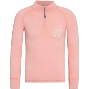 Namuk Kids Honu Merino Half-Zip Longsleeve Merino-ondergoed (Kinderen |roze)