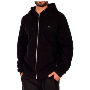 Iriedaily - Mini Flag 2 - Sweatvest - Lichtblauw - Met Capuchon