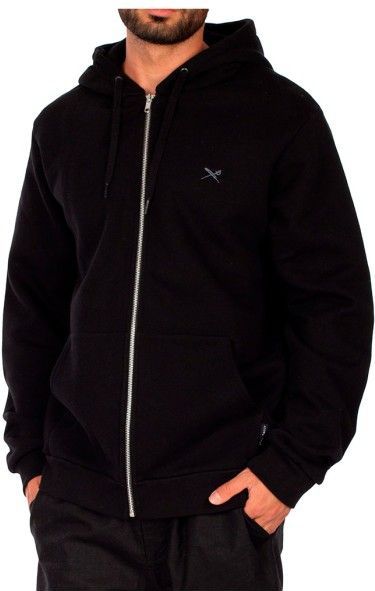 Iriedaily - Mini Flag 2 - Sweatvest - Lichtblauw - Met Capuchon