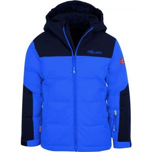 Trollkids Kids Narvik Jacket XT Donsjack (Kinderen |blauw |waterdicht)