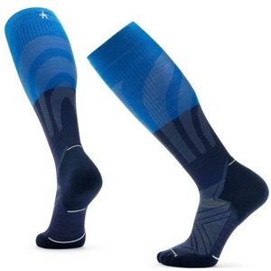 Smartwool Run Targeted Cushion Compression OTC Socks Hardloopsokken (blauw)