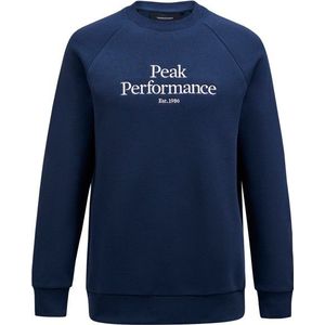 Peak Performance Original Crew Trui (Heren |blauw)