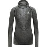 Odlo - Performance Warm Blackcomb Bl - Synthetisch Ondergoed - Grijs - L/S Facemask