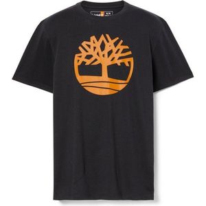 Timberland Tree Logo Short Sleeve Tee T-shirt (Heren |zwart)