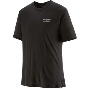 Patagonia Cap Cool Merino Graphic Shirt Merinoshirt (Heren |zwart)