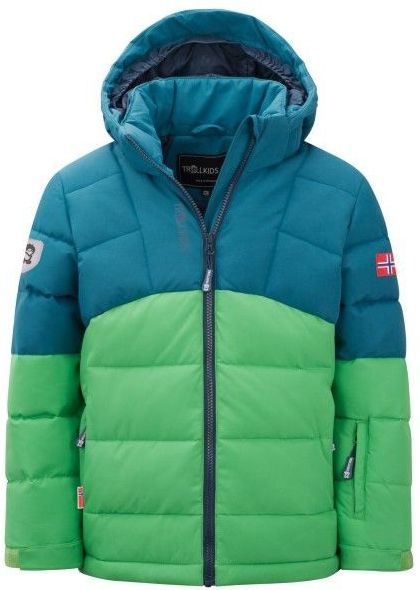 Trollkids - Gryllefjord Jacket - Winterjack - Groen - Isolerend