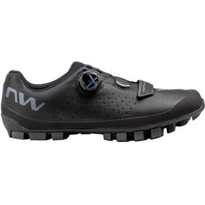 Northwave - Hammer Plus Wide - MTB Schoenen - Zwart - Ademend Materiaal