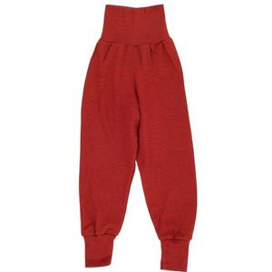 Engel Baby-Hose Feinripp mit Nabelbund Merino-ondergoed (Kinderen |rood)