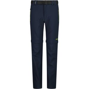 CMP Boys Zip Off Pant with Belt Afritsbroek (Kinderen |blauw)