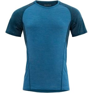 Devold Running Merino T-Shirt Hardloopshirt (Heren |blauw)