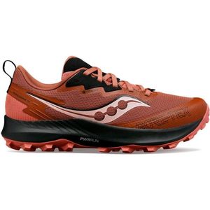 Saucony Womens Peregrine 14 GTX Trailrunningschoenen (Dames |bruin |waterdicht)