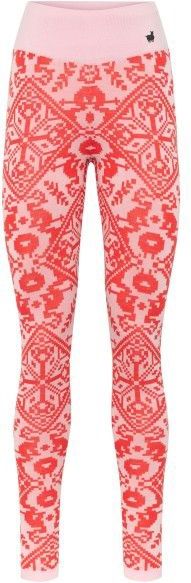 Kari Traa - Saga Pants - Merino-ondergoed - Rood