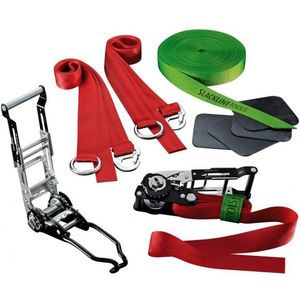 Slackline-Tools Airn Jump Slackline (rood/groen)