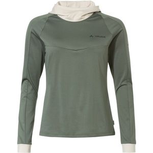 Vaude Womens Qimsa L/S Shirt I Fleecetrui (Dames |olijfgroen)