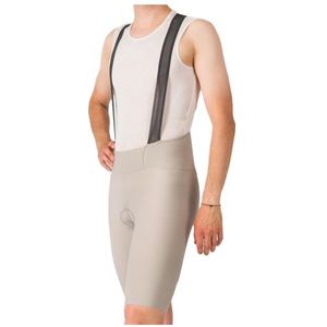Castelli Espresso Bibshort Fietsbroek (Heren |beige)