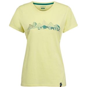 La Sportiva Womens Peaks T-shirt (Dames |geel)