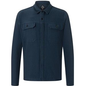super.natural - Alpine Active Overshirt - Overhemd - Blauw