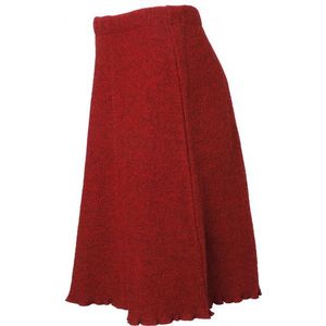 Reiff Womens Krepprock Swing Rok (Dames |rood)