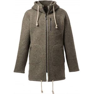 Mufflon Patrick Wollen parka (Heren |bruin)