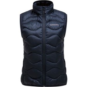 Peak Performance Womens Helium Down Vest Donzen bodywarmer (Dames |blauw/zwart)