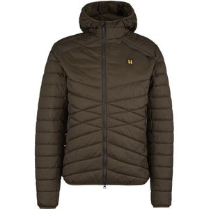 Härkila Logmar Insulated Packable Hooded Jacket Synthetisch jack (Heren |bruin)