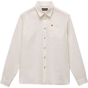 Shirt met lange mouwen Napapijri Linen