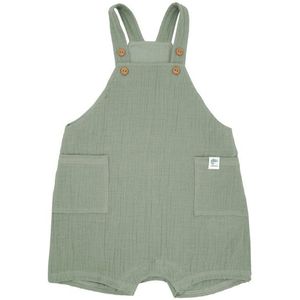 maximo Babys Latzshorts m Taschen Jumpsuit (Kinderen |olijfgroen)