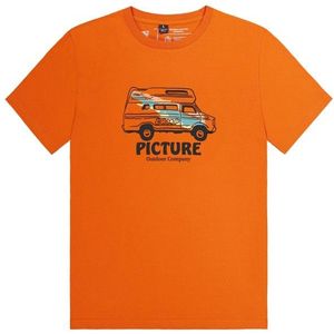 Picture Custom Van Tee T-shirt (Heren |oranje)