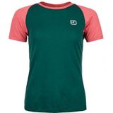 Ortovox - 120 Tec Fast Mountain T-Shirt - Groen - Merinoshirt - Wandelen