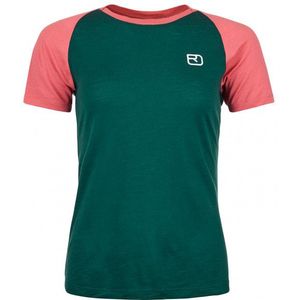 Ortovox - 120 Tec Fast Mountain T-Shirt - Groen - Merinoshirt - Wandelen